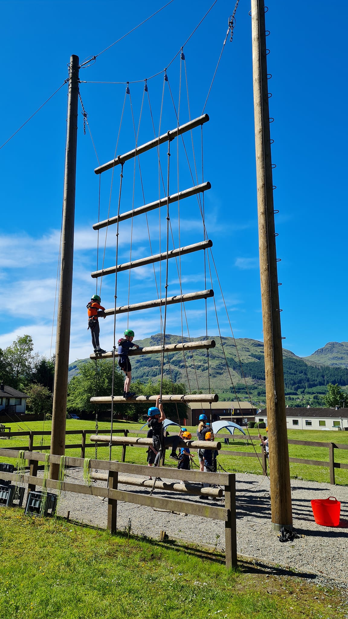 LochgoilheadCubsClimbingPoles